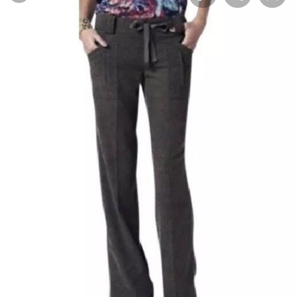ANTHROPOLOGIE CARTONNIER GRAY PANTS, SIZE 4